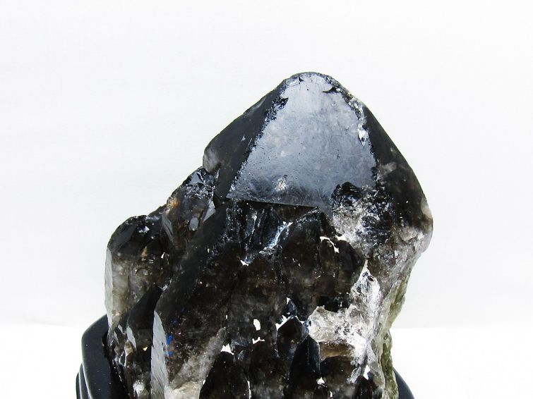 5.9Kg モリオン 黒水晶 原石 エレスチャル 台座付属 一点物 191-535