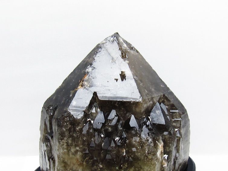 8.5Kg モリオン 黒水晶 原石 エレスチャル 台座付属 一点物 191-537 [sold out]