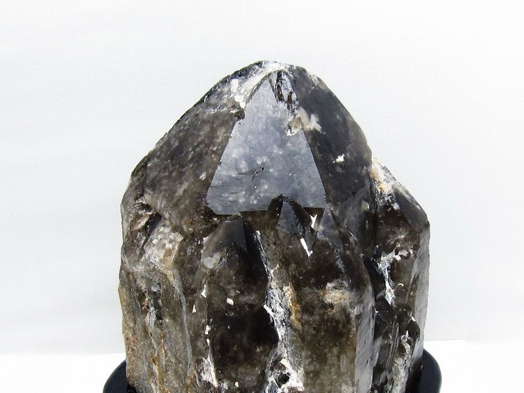 7Kg モリオン 黒水晶 原石 エレスチャル 台座付属 一点物 191-538