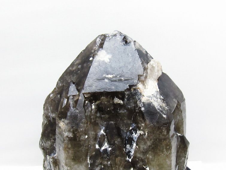 7Kg モリオン 黒水晶 原石 エレスチャル 台座付属 一点物 191-538