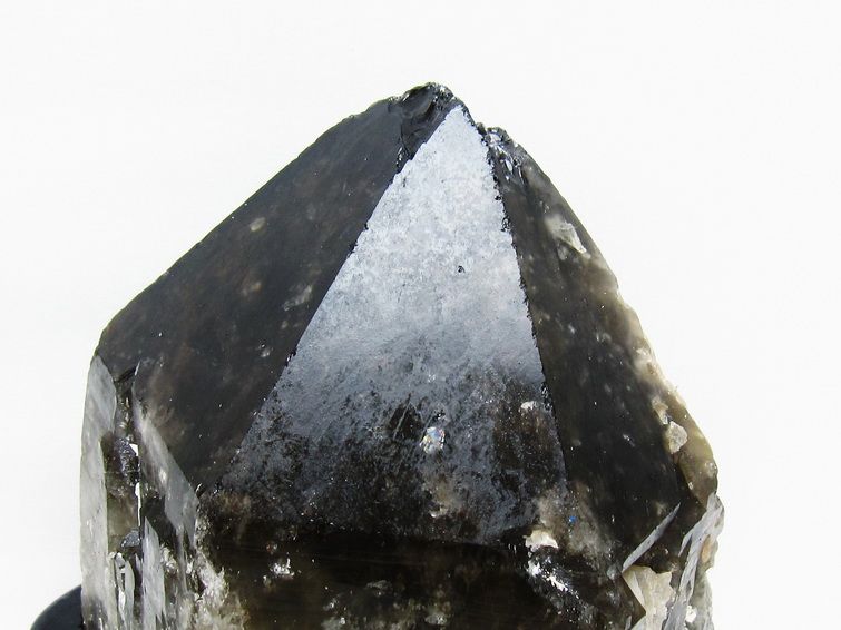 4.1Kg モリオン 黒水晶 原石 エレスチャル 台座付属 一点物 191-543