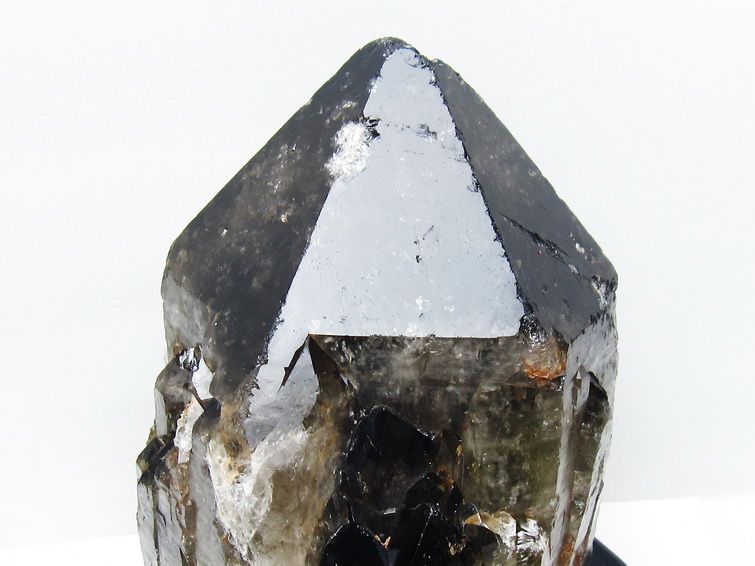 5.2Kg モリオン 黒水晶 原石 エレスチャル 台座付属 一点物 191-546