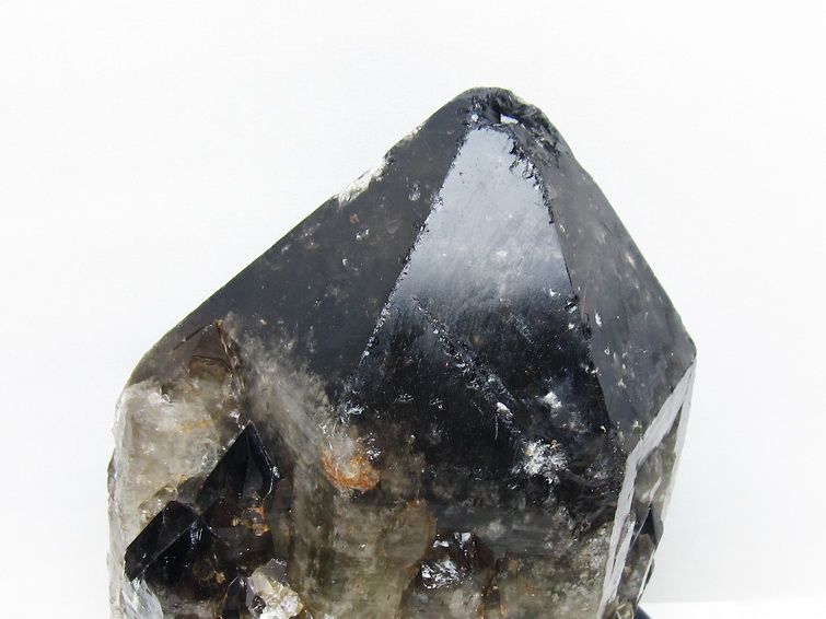 5.2Kg モリオン 黒水晶 原石 エレスチャル 台座付属 一点物 191-546