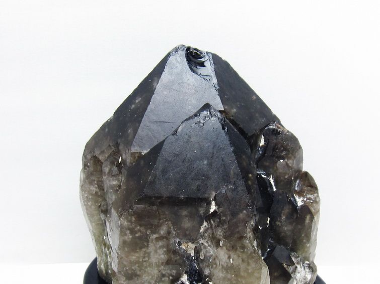 5.8Kg モリオン 黒水晶 原石 エレスチャル 台座付属 一点物 191-547