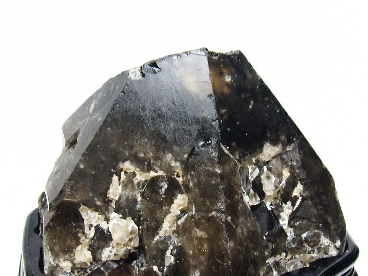 5.5Kg モリオン 黒水晶 原石 エレスチャル 台座付属 一点物 191-549