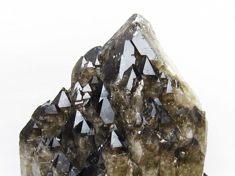 14.1Kg モリオン 黒水晶 原石 エレスチャル 台座付属 一点物 191-561 【sold out】