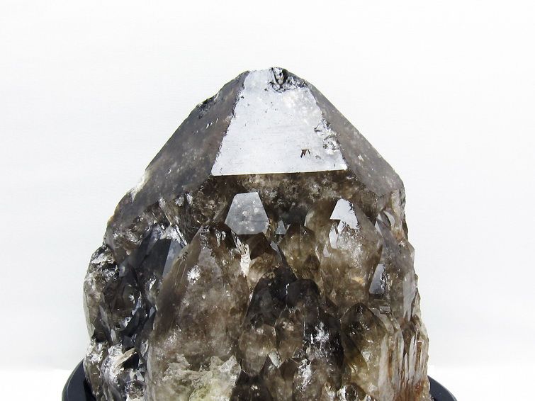 9.5Kg モリオン 黒水晶 原石 エレスチャル 台座付属 一点物 191-569