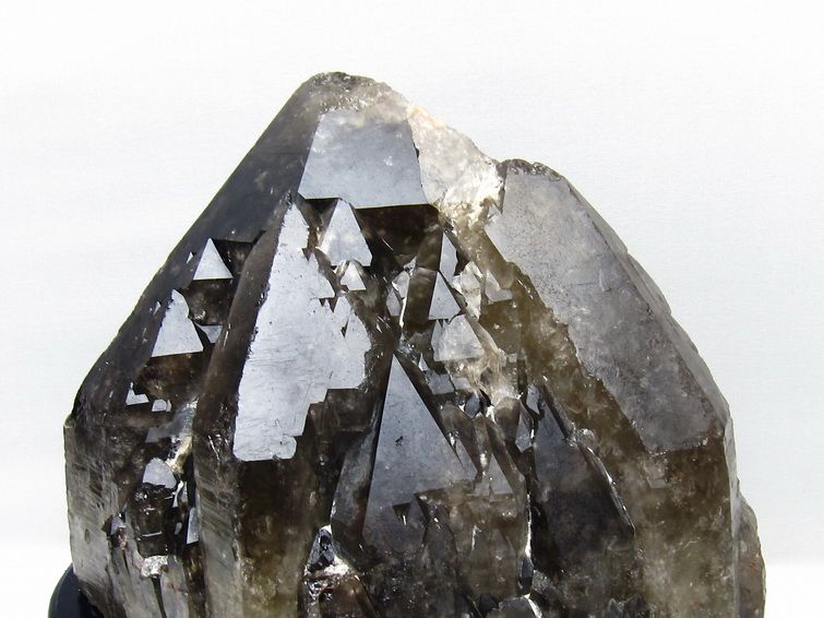 7.2Kg モリオン 黒水晶 原石 エレスチャル 台座付属 一点物 191-572