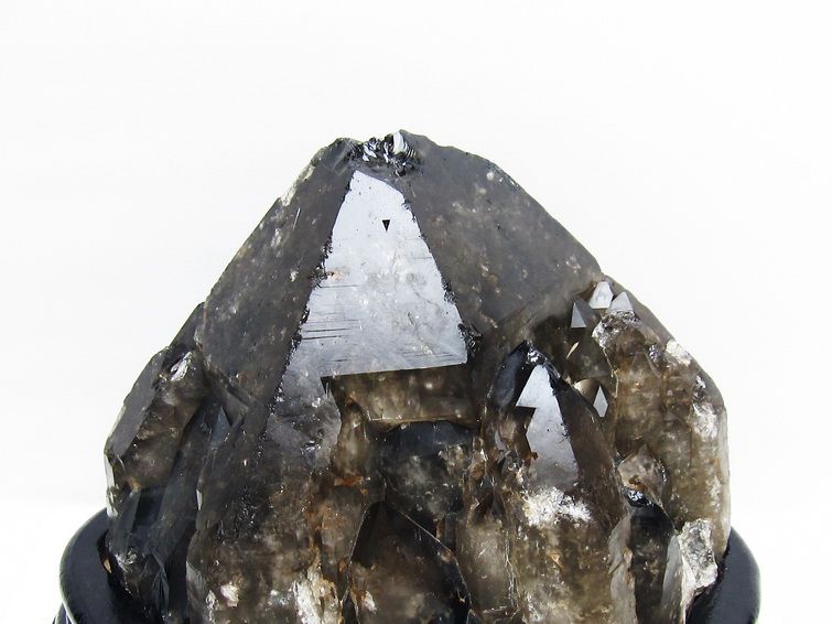 5.7Kg モリオン 黒水晶 原石 エレスチャル 台座付属 一点物 191-575