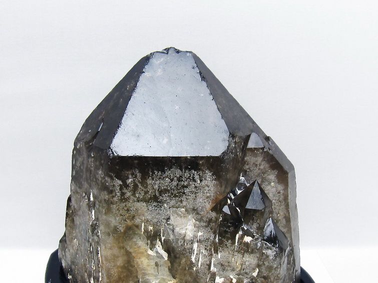 5.5Kg モリオン 黒水晶 原石 エレスチャル 台座付属 一点物 191-576