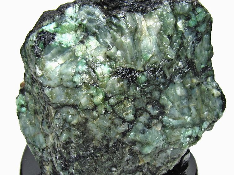 3Kg エメラルド 原石 台座付属 一点物 191-587