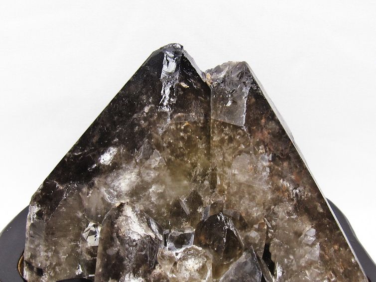 4Kg スモーキークォーツ 原石 煙水晶 エレスチャル 台座付属 一点物 191-602