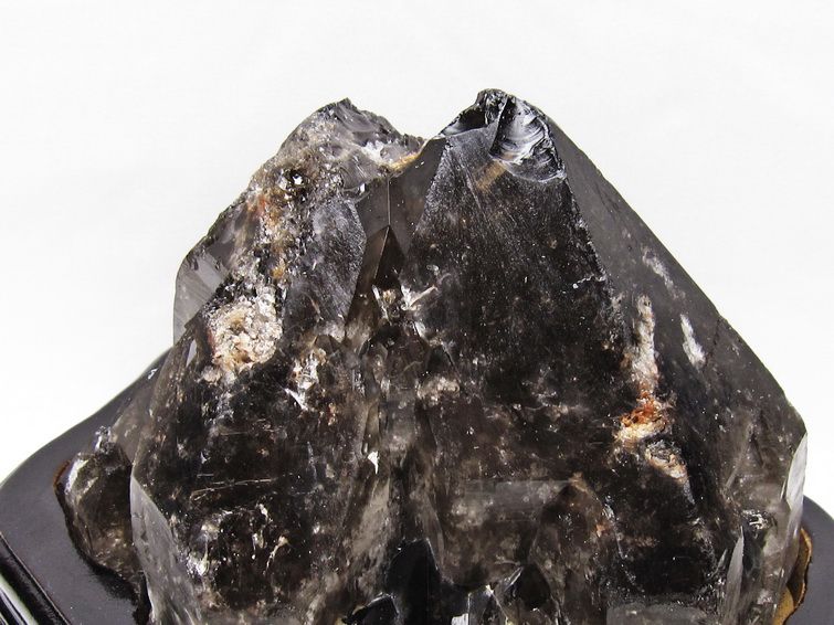 4Kg スモーキークォーツ 原石 煙水晶 エレスチャル 台座付属 一点物 191-602