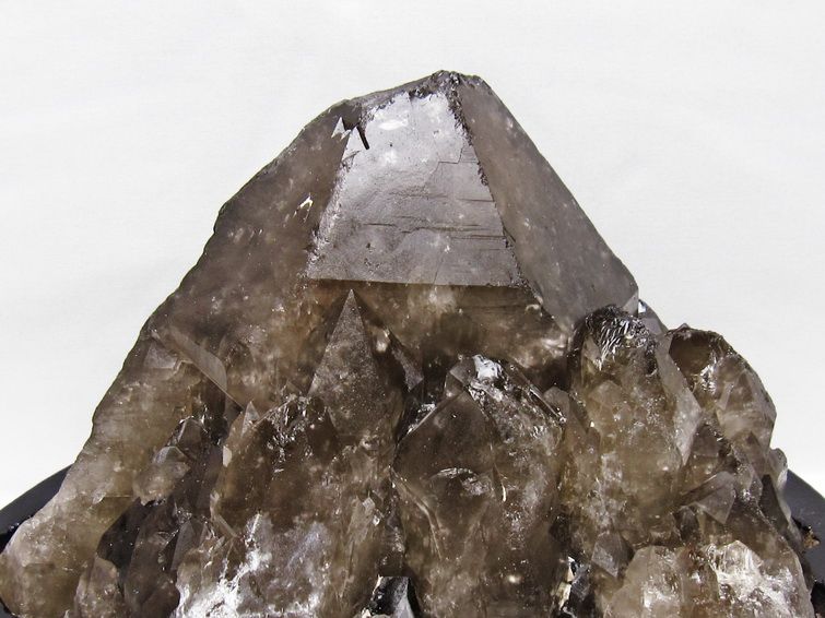 6.5Kg スモーキークォーツ 原石 煙水晶 エレスチャル 台座付属 一点物 191-608