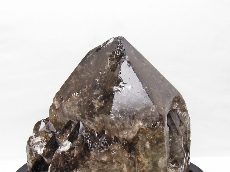 8Kg スモーキークォーツ 原石 煙水晶 エレスチャル 台座付属 一点物 191-611