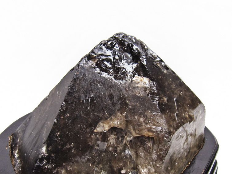 3.8Kg スモーキークォーツ 原石 煙水晶 エレスチャル 台座付属 一点物 191-615