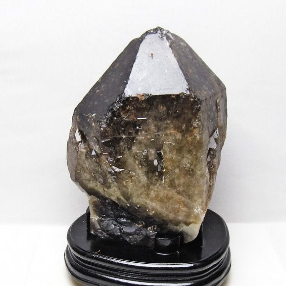 5.1Kg スモーキークォーツ 原石 煙水晶 エレスチャル 台座付属 一点物 191-625