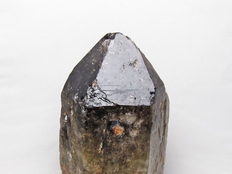 5.9Kg スモーキークォーツ 原石 煙水晶 エレスチャル 台座付属 一点物 191-627
