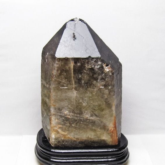 8Kg スモーキークォーツ 原石 煙水晶 台座付属 一点物 191-629