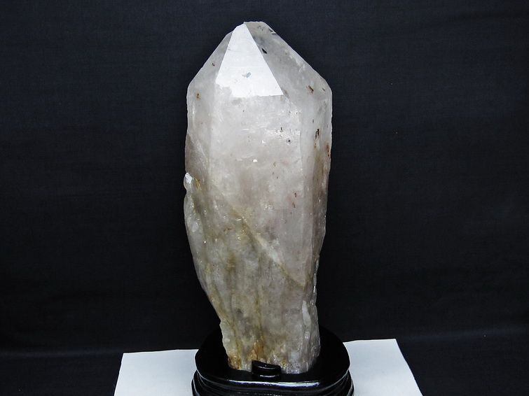 6.3Kg 水晶 原石 エレスチャル 台座付属  191-651