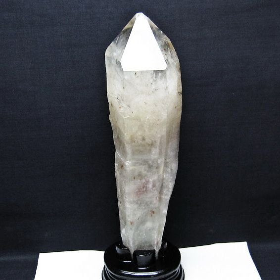 2.2Kg 水晶 原石 エレスチャル 台座付属  191-671