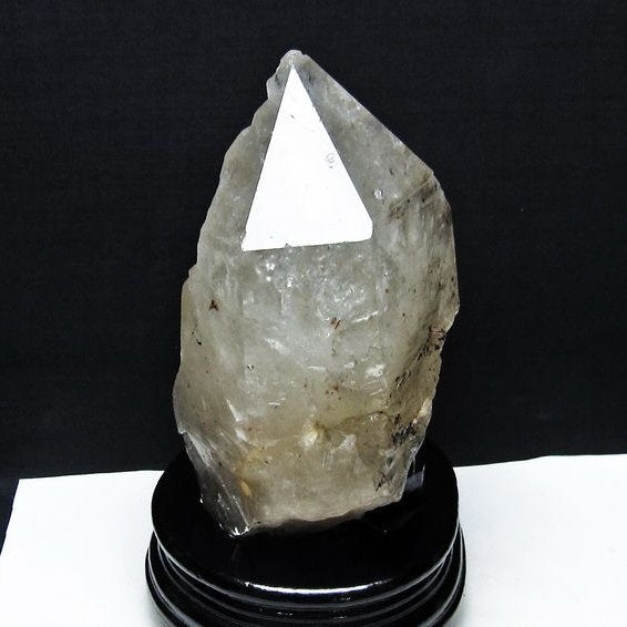 2.3Kg 水晶 原石 虹入り 台座付属  191-676