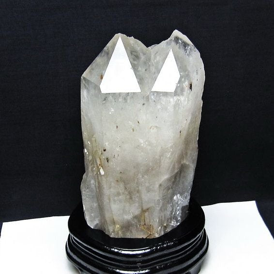 2.6Kg 水晶 原石 エレスチャル 台座付属  191-678