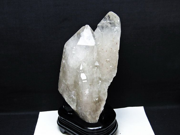 3Kg 水晶 原石 エレスチャル 台座付属  191-684