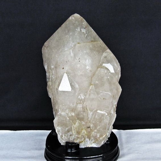 12.6Kg 水晶 原石 エレスチャル 台座付属  191-691