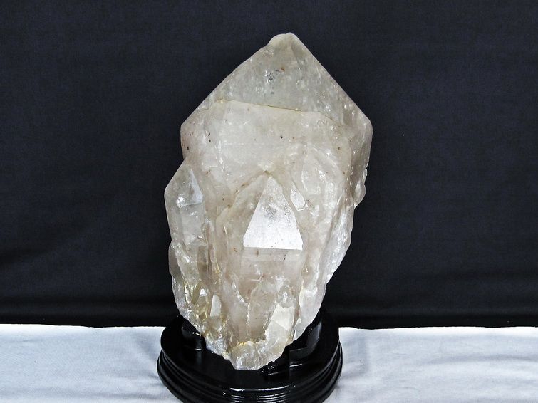 12.6Kg 水晶 原石 エレスチャル 台座付属  191-691