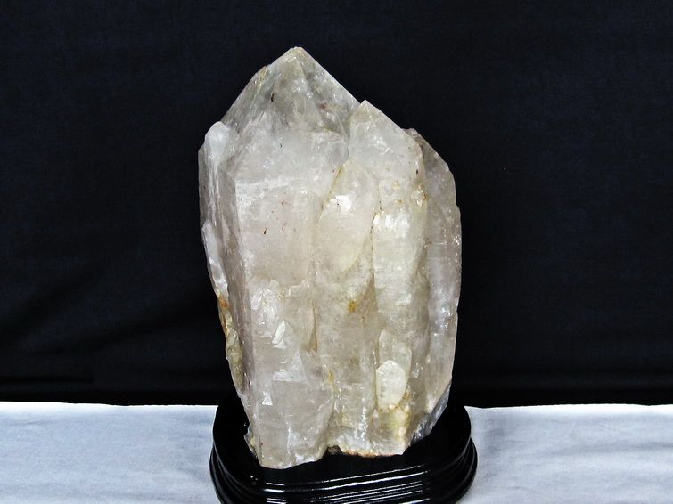 11.2Kg 水晶 原石 エレスチャル 台座付属  191-692