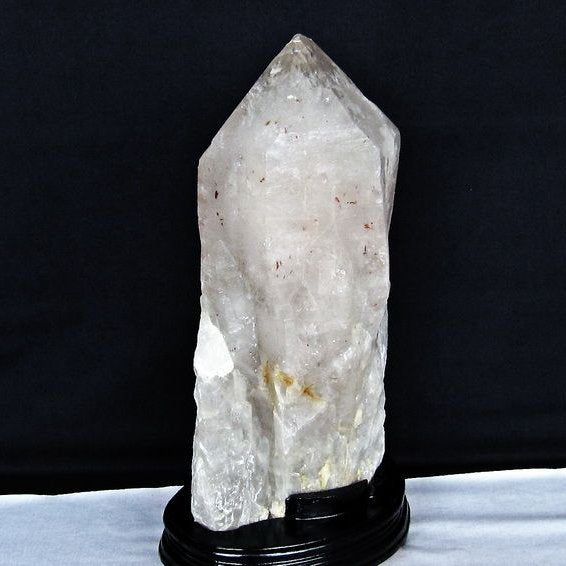 12.9Kg 水晶 原石 エレスチャル 台座付属  191-693