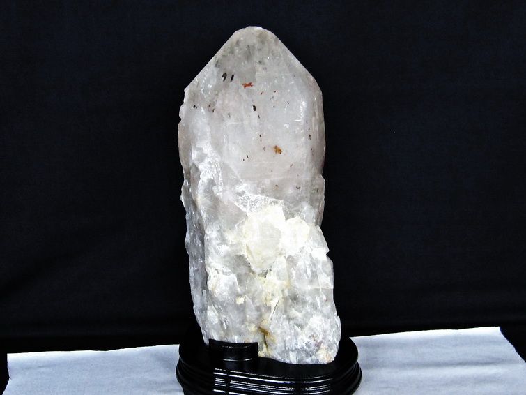 12.9Kg 水晶 原石 エレスチャル 台座付属  191-693