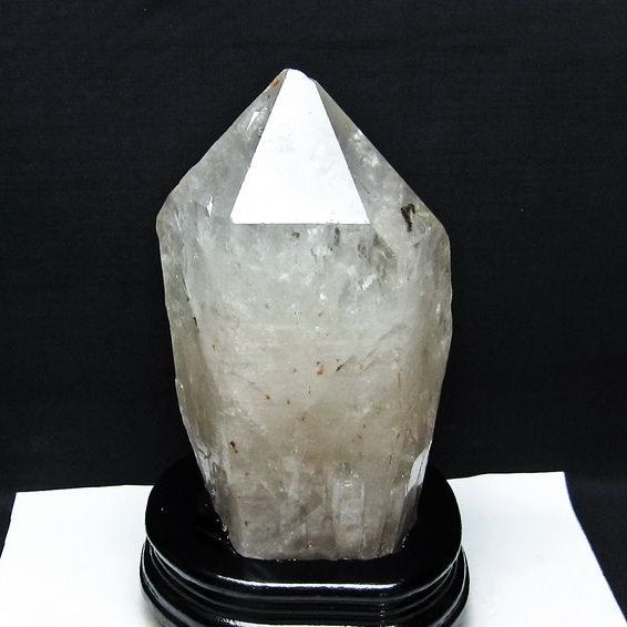 3.7Kg 水晶 原石 エレスチャル 台座付属  191-695