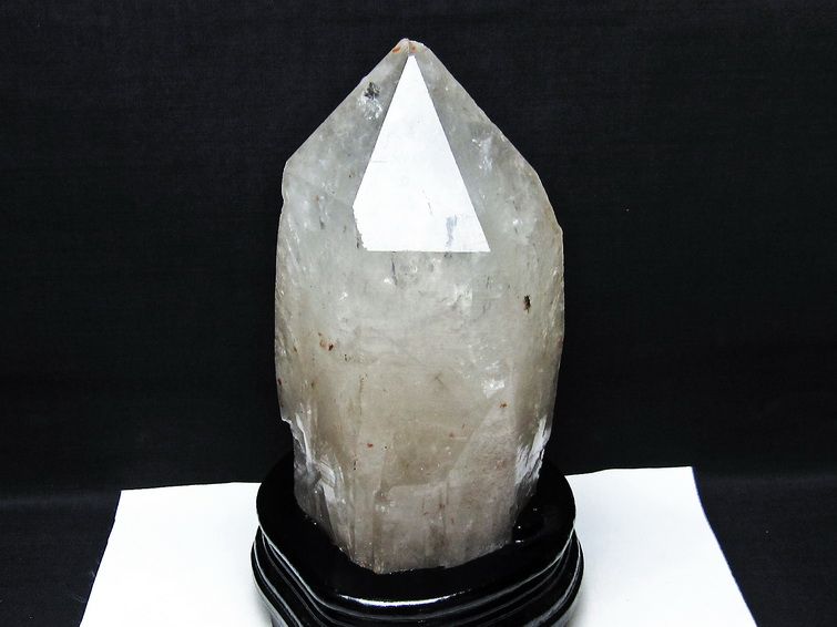 3.7Kg 水晶 原石 エレスチャル 台座付属  191-695