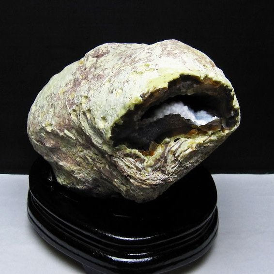 4.6Kg アゲート ジオード 原石 台座付属 191-715