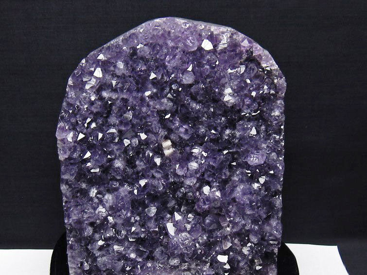 2.6Kg アメジスト クラスター ウルグアイ産 アメジスト 原石 amethyst 台座付属 花型 一点物  192-690