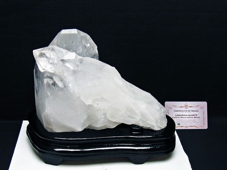 水晶クラスター 3.7Kg 原石 クォーツインクォーツ 台座付属 ブラジル ミナスジェライス州 コリント産 一点物 レムリアンシード 192-709