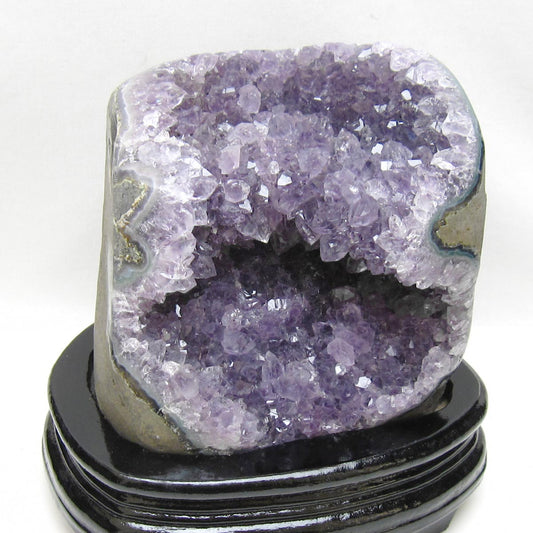 2.1Kg アメジスト クラスター アメジスト 原石 ウルグアイ産 amethyst 台座付属 一点物 192-712