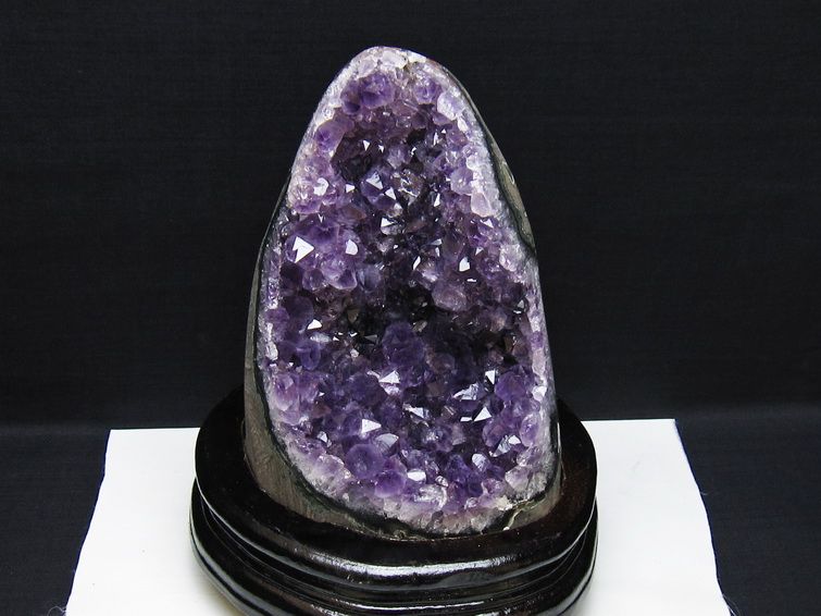 2.2Kg アメジスト クラスター アメジスト 原石 ウルグアイ産 amethyst 台座付属 一点物 192-713
