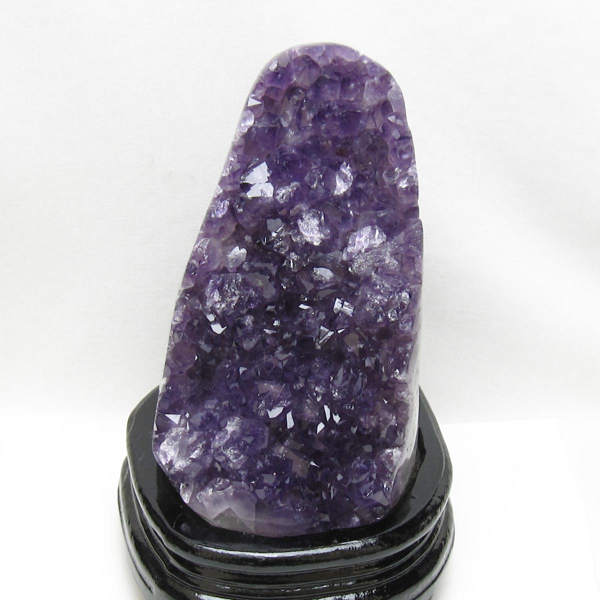 2.1Kg アメジスト クラスター アメジスト 原石 ウルグアイ産 amethyst 台座付属 一点物 192-715