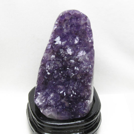 2.1Kg アメジスト クラスター アメジスト 原石 ウルグアイ産 amethyst 台座付属 一点物 192-715