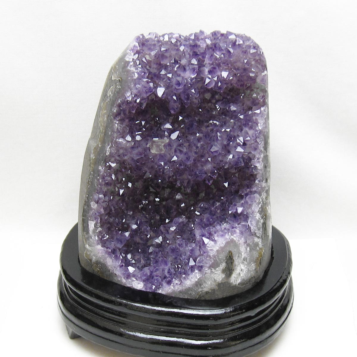 2.5Kg アメジスト クラスター アメジスト 原石 ウルグアイ産 amethyst 台座付属 一点物 192-717