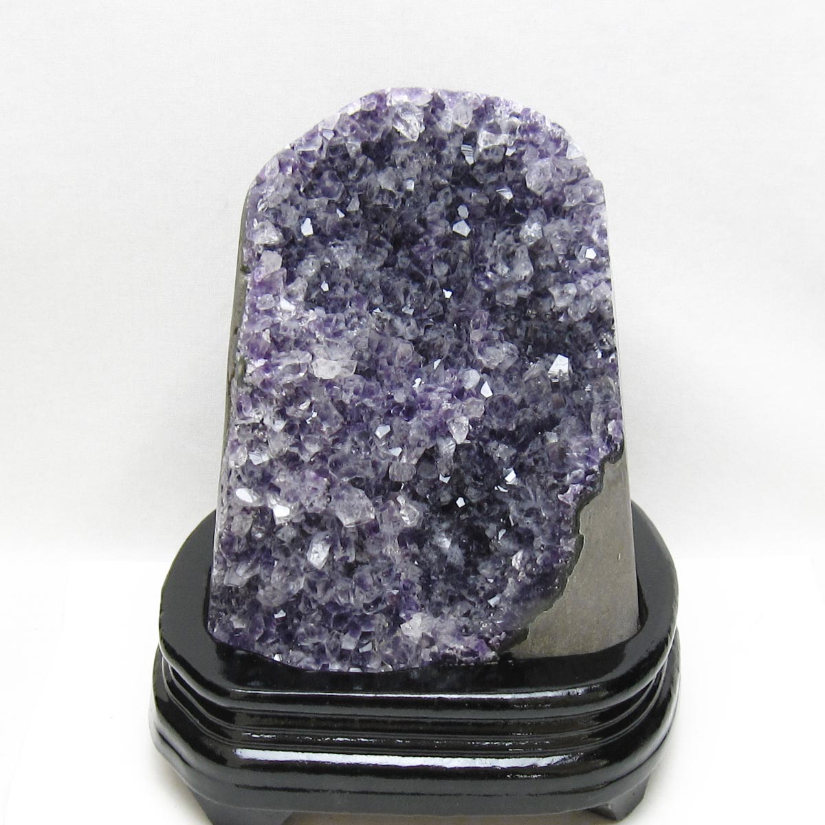 2.1Kg アメジスト クラスター アメジスト 原石 ウルグアイ産 amethyst 台座付属 一点物 192-719