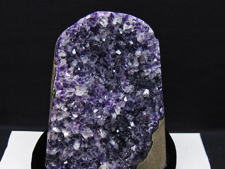 2.1Kg アメジスト クラスター アメジスト 原石 ウルグアイ産 amethyst 台座付属 一点物 192-719