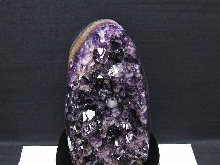 2.8Kg アメジスト クラスター アメジスト 原石 ウルグアイ産 amethyst 台座付属 一点物 192-721