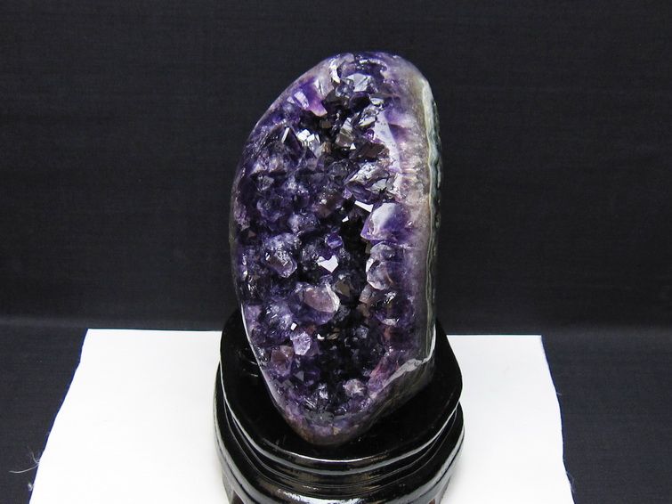 2.2Kg アメジスト クラスター アメジスト 原石 ウルグアイ産 amethyst 台座付属 一点物 192-722