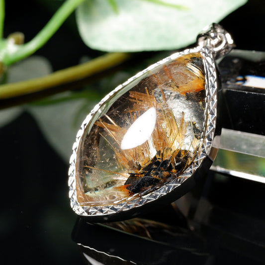 タイチンルチルクォーツ ペンダント 一点物 199-293