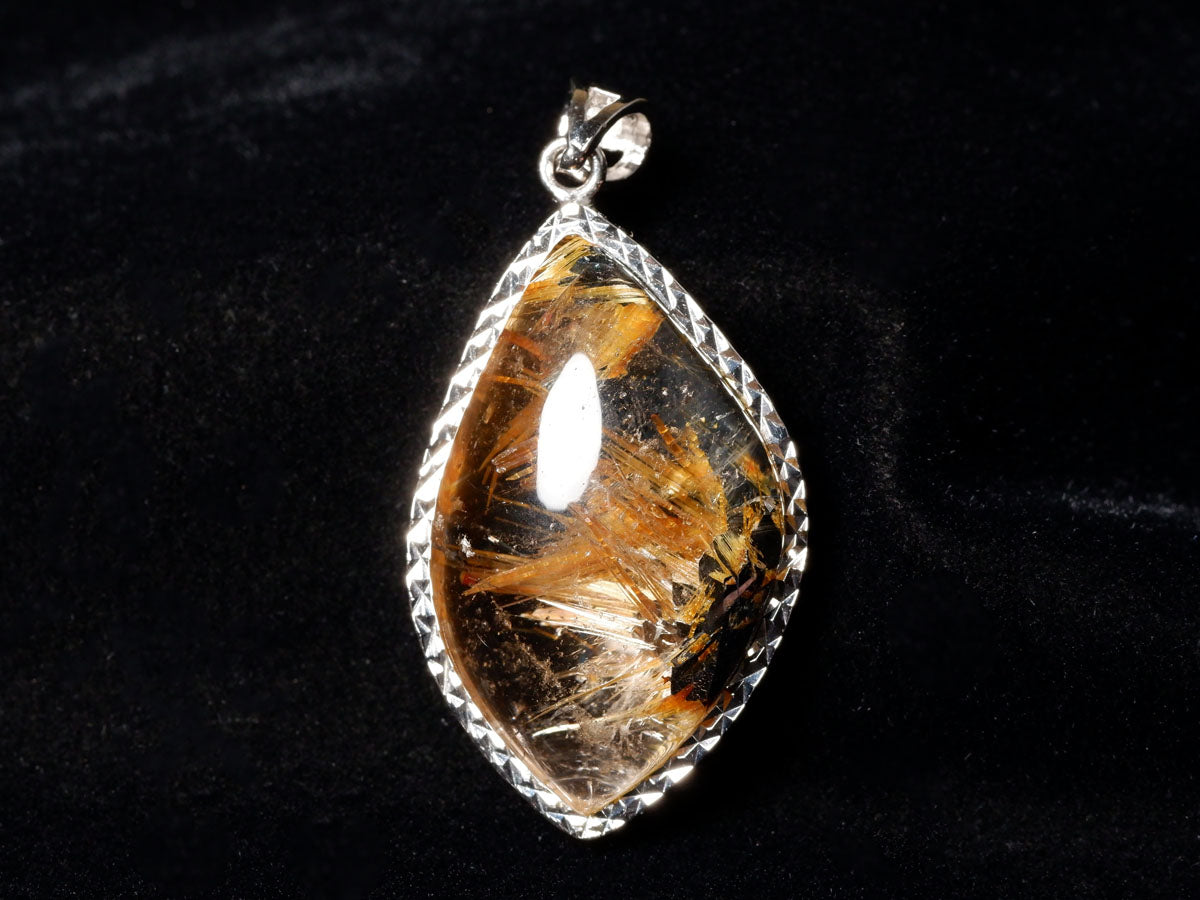 タイチンルチルクォーツ ペンダント 一点物 199-293