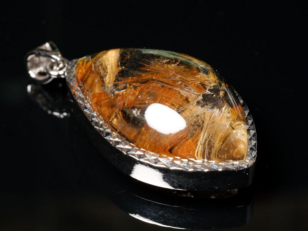 タイチンルチルクォーツ ペンダント 一点物 199-293